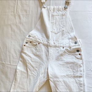 Vintage Levi’s White Overalls